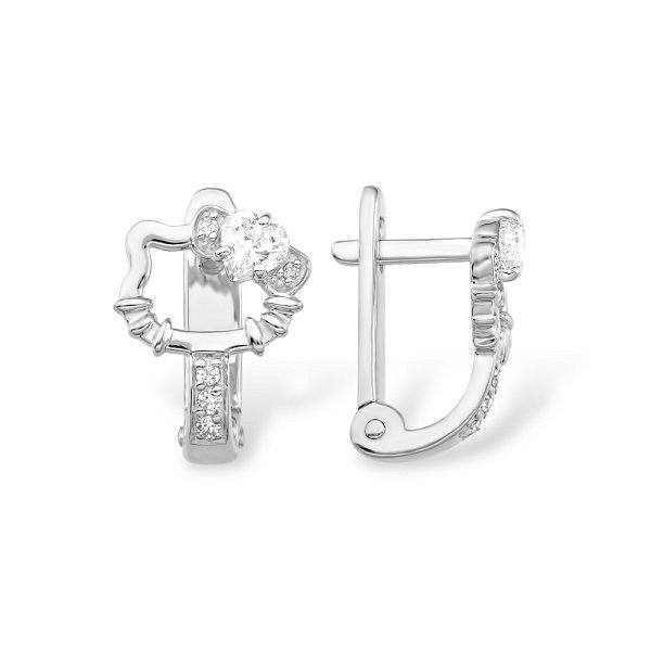 Серьги EFREMOV - Серебро 925, Фианит (арт. 12100110605-501)