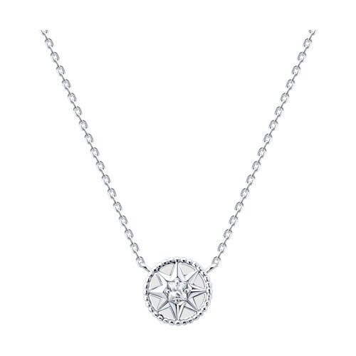 Колье SOKOLOV - Серебро 925, Фианит, Эмаль (арт. 94071249)