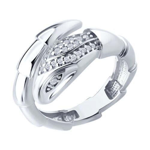 Кольцо SOKOLOV - Серебро 925, Фианит (арт. 94014458)