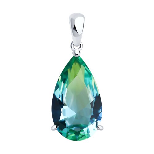 Подвеска SOKOLOV - Серебро 925, Синтетический ситалл (арт. 92030764)