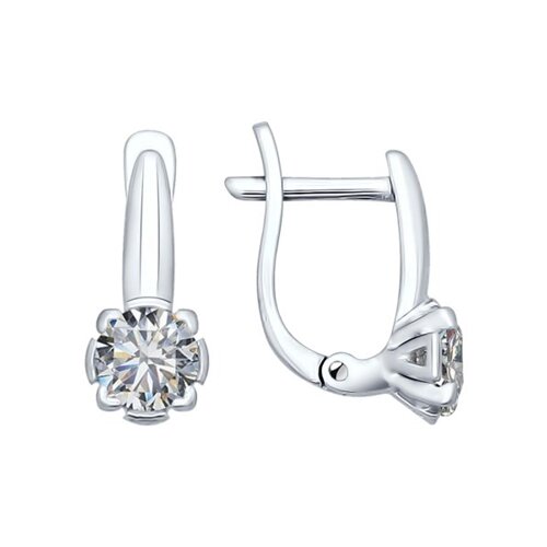 Серьги SOKOLOV - Серебро 925, Фианит (арт. 94025662)