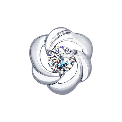 Подвеска SOKOLOV - Серебро 925, Фианит (арт. 94031941)