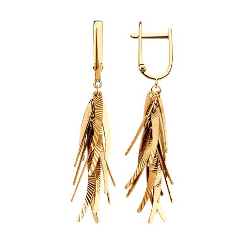 Серьги Diamant - Золото 585 (арт. 51-121-02616-1)