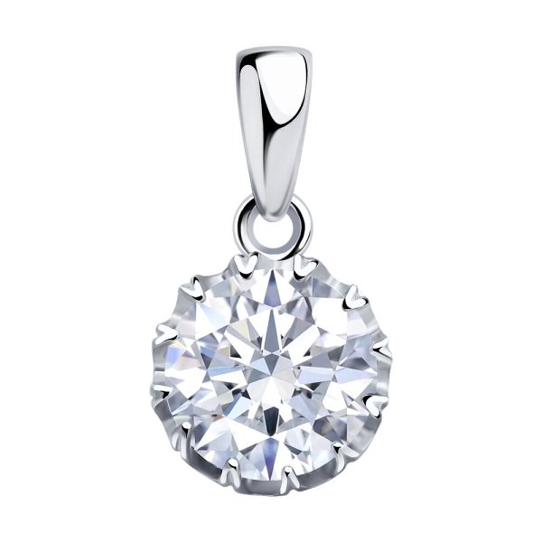 Подвеска SOKOLOV - Серебро 925, Фианит (арт. 94033230-91)