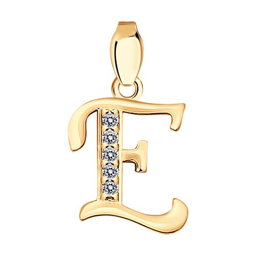 Подвеска SOKOLOV - Серебро 925, Фианит (арт. 93030533)