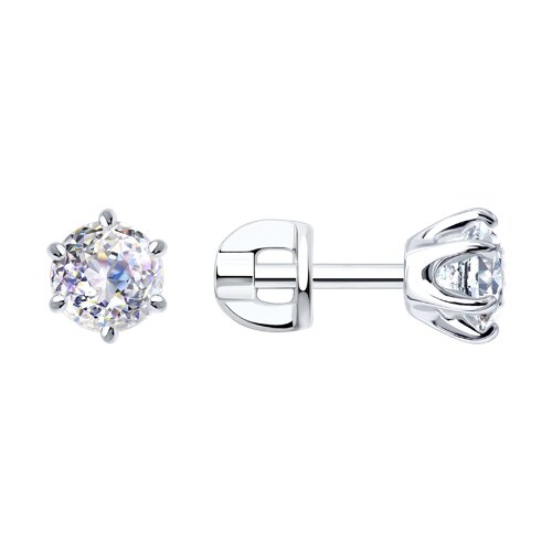 Серьги SOKOLOV - Серебро 925, Фианит (арт. 94027714)