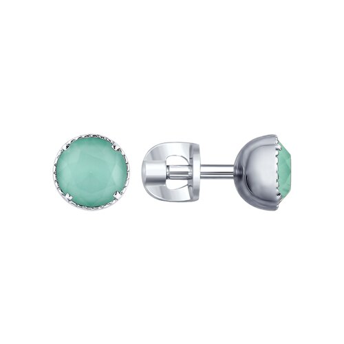 Серьги SOKOLOV - Серебро 925, Swarovski (арт. 94022661)