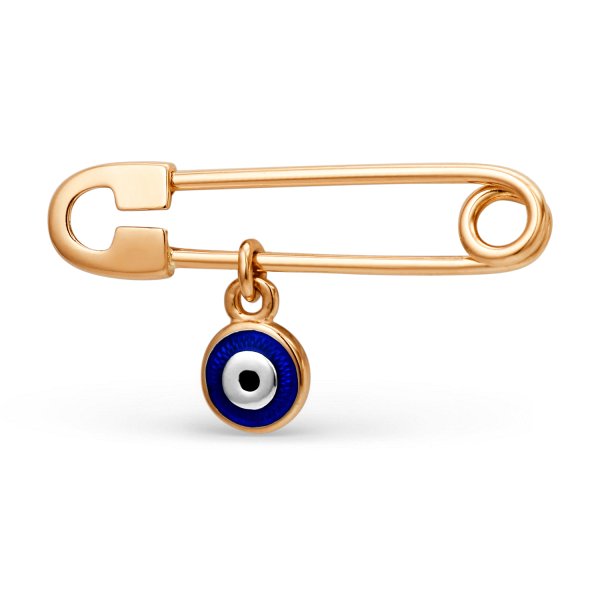 Булавка ЮФ Династия - Золото 585, Эмаль (арт. 000068-1682)