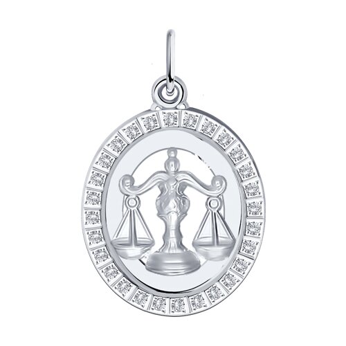 Подвеска Diamant - Серебро 925, Фианит (арт. 94-130-00150-1)