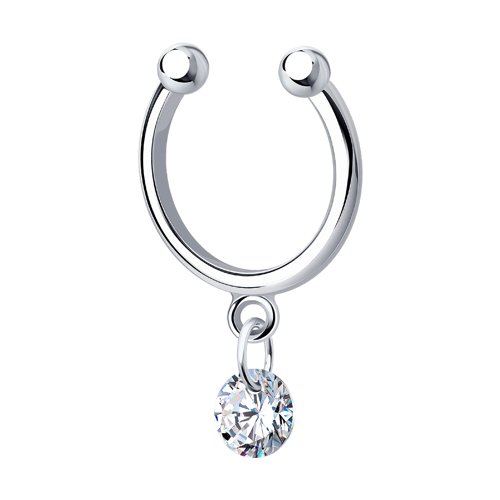 Серьга SOKOLOV - Серебро 925, Фианит (арт. 94170161)