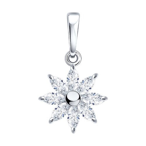 Подвеска Diamant - Серебро 925, Фианит (арт. 94-130-02396-1)