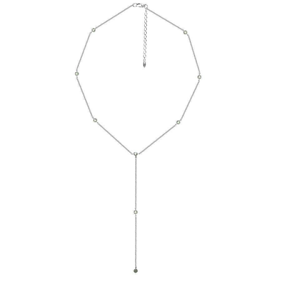 Колье Дар - Серебро 925, Синтетический муассанит (арт. Кц-2293рс16139)