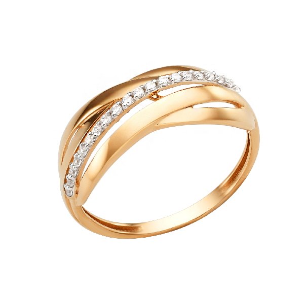 Кольцо ЮФ Династия - Золото 375, Фианит (арт. 001901-5102)