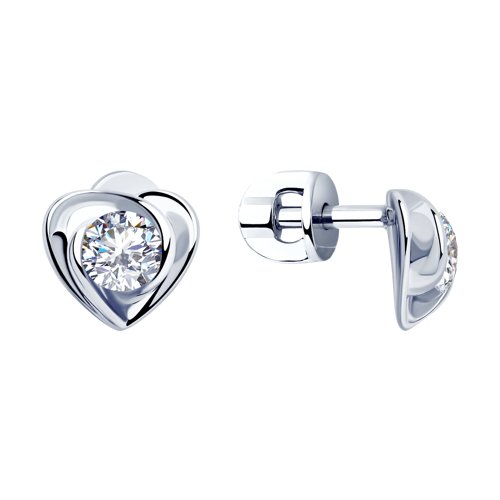 Серьги SOKOLOV - Серебро 925, Фианит (арт. 94023278)