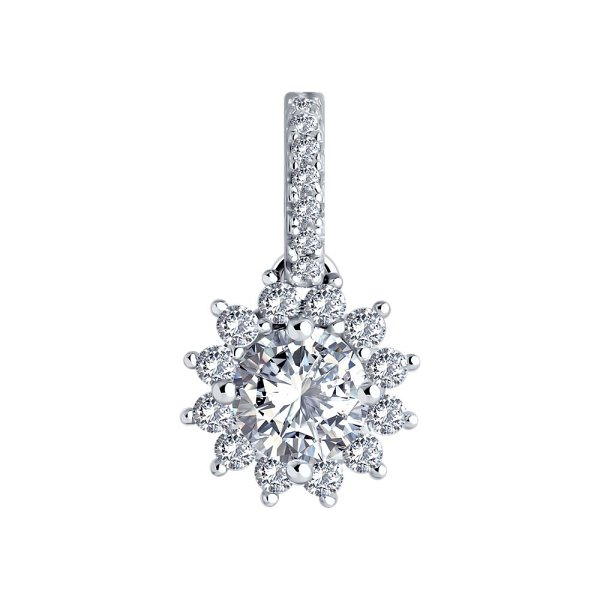 Подвеска SOKOLOV - Серебро 925, Фианит (арт. 94033219-91)