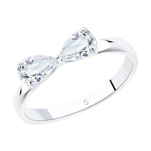 Кольцо SOKOLOV - Серебро 925, Фианит (арт. 94011857)