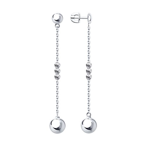 Серьги Diamant - Серебро 925 (арт. 94-122-01539-1)