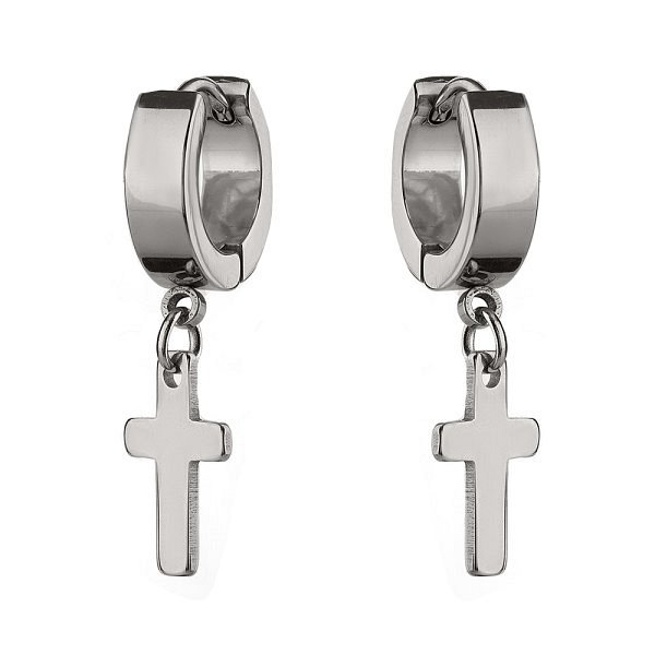 Серьги Фиделис - Прочие материалы (арт. 23E0003-Rd)