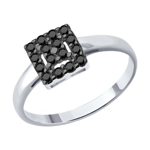 Кольцо SOKOLOV - Серебро 925, Фианит (арт. 94014629)