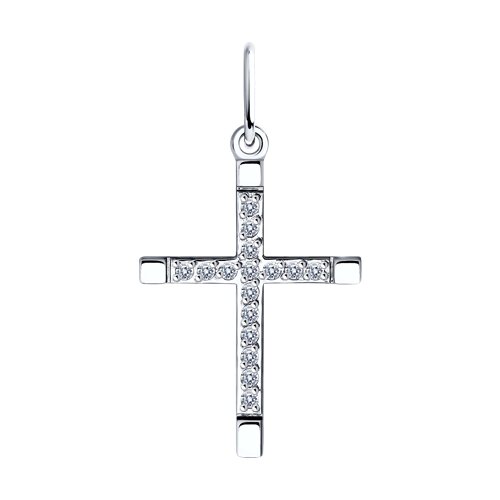 Подвеска Diamant - Золото 585, Фианит (арт. 52-130-01438-1)