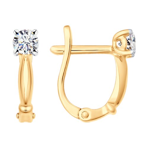 Серьги SOKOLOV - Серебро 925, Фианит (арт. 93022378)