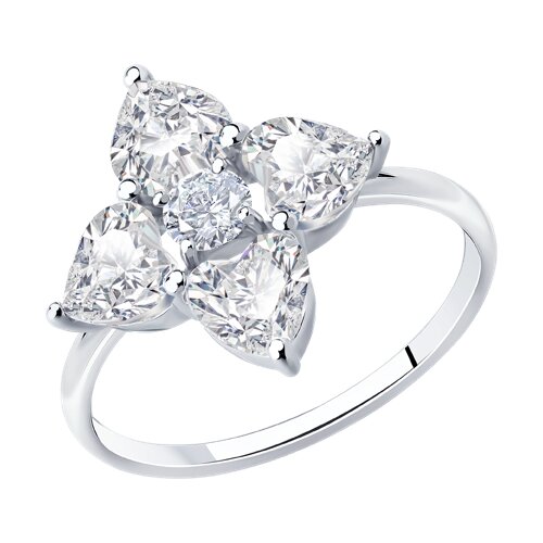 Кольцо SOKOLOV - Серебро 925, Фианит (арт. 94014299)