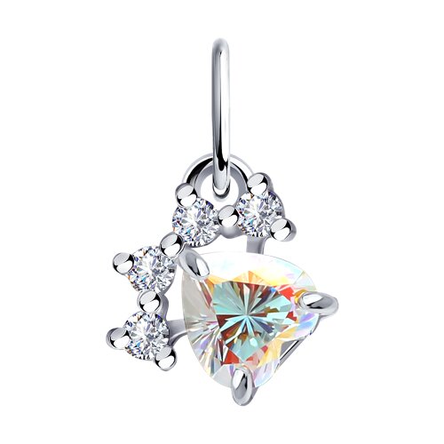 Подвеска Diamant - Серебро 925, Фианит (арт. 94130009982-DIAMANT)