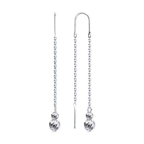 Серьги Diamant - Серебро 925 (арт. 94-123-01458-1)