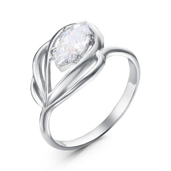 Кольцо Красная пресня - Серебро 925, Фианит (арт. 23812590Д)