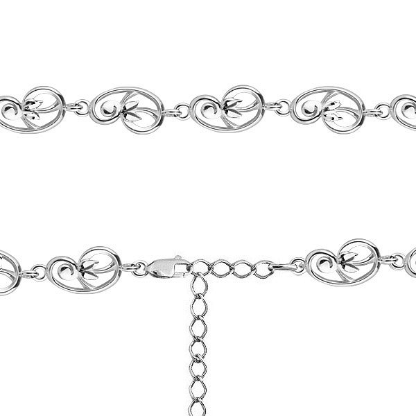 Браслет Аквамарин - Серебро 925 (арт. 74180.5)