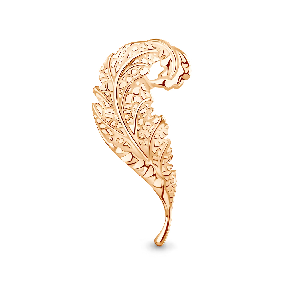 Брошь Аквамарин - Серебро 925 (арт. 77503.6)