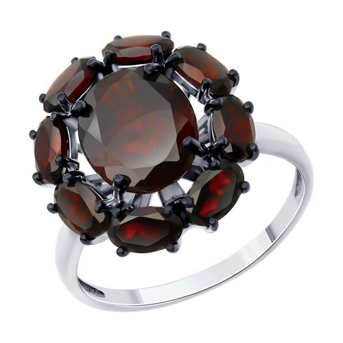 Кольцо SOKOLOV - Серебро 925, Гранат (арт. 92014299)