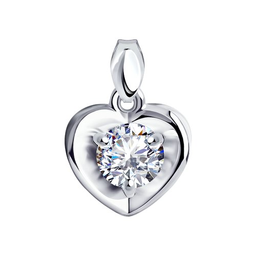 Подвеска SOKOLOV - Серебро 925, Фианит (арт. 94031121)