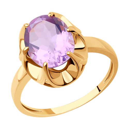 Кольцо SOKOLOV - Серебро 925, Аметист (арт. 92014577)