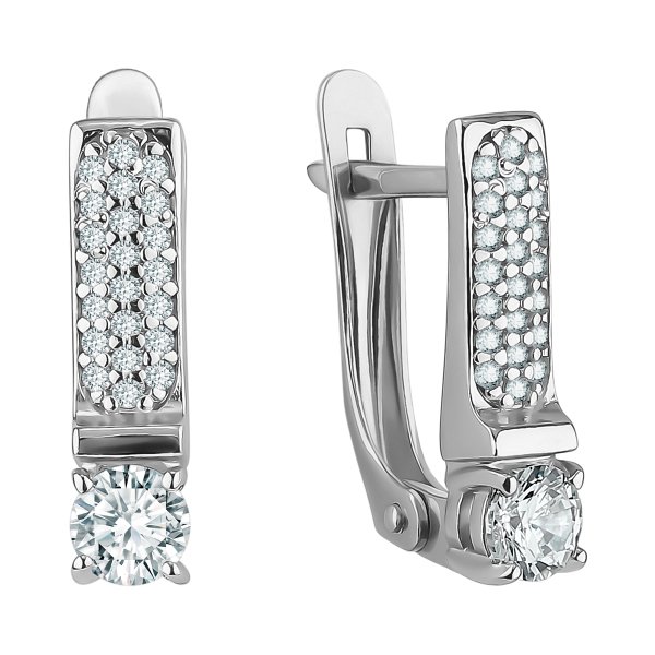 Серьги Talant - Серебро 925, Фианит (арт. 10-72-0001-25994)