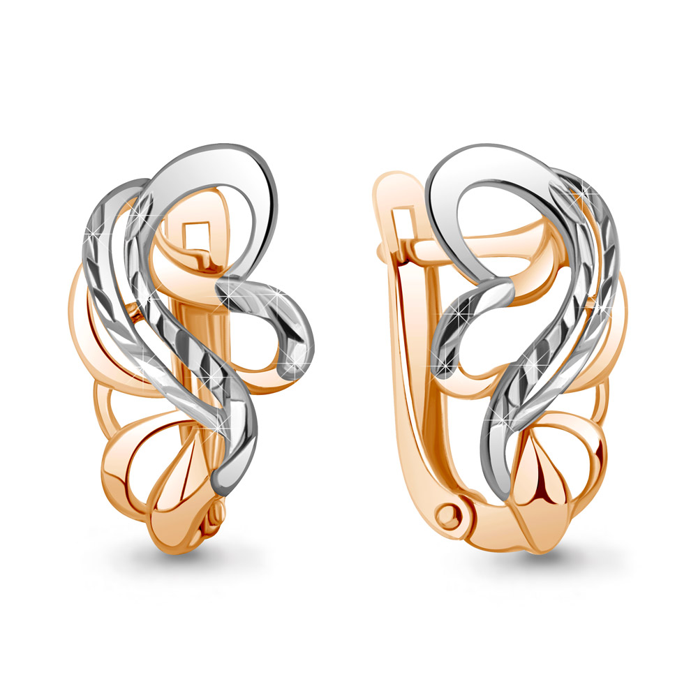 Серьги Аквамарин - Серебро 925 (арт. 33598.6)