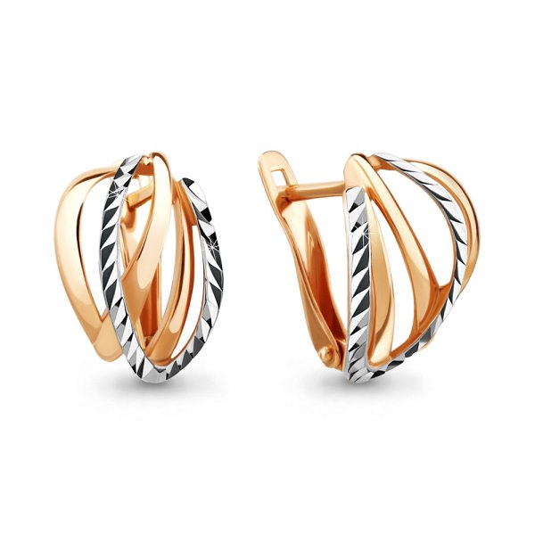 Серьги Аквамарин - Золото 585 (арт. 33570.1)