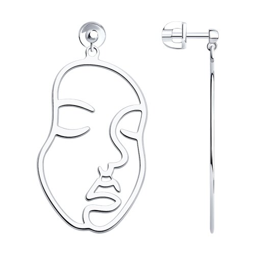 Серьги SOKOLOV - Серебро 925 (арт. 94025901)