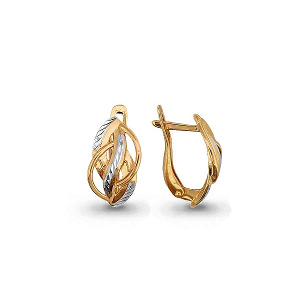 Серьги Аквамарин - Золото 585 (арт. 31796.1)