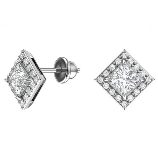 Серьги POKROVSKY - Серебро 925, Фианит (арт. 6101095-00775)