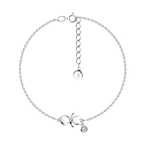 Браслет SOKOLOV - Серебро 925, Фианит (арт. 94050347)