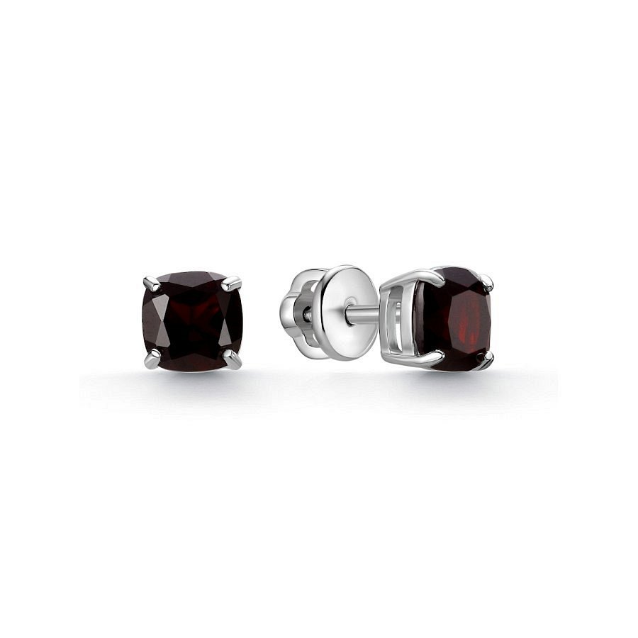 Серьги Дар - Серебро 925, Гранат (арт. С-5066рс404)