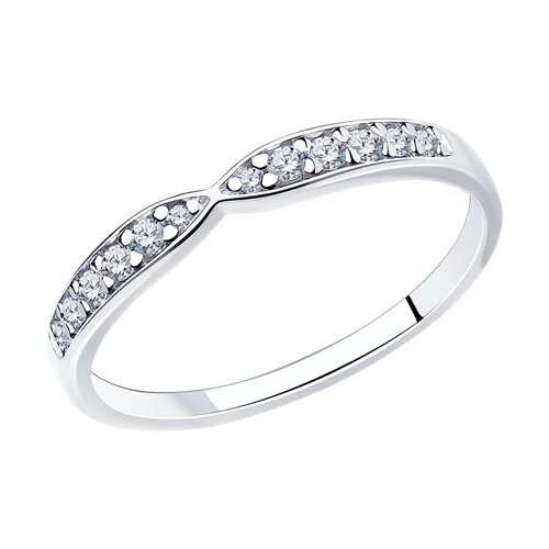 Кольцо SOKOLOV - Серебро 925, Фианит (арт. 94013525)