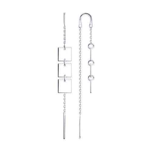 Серьги Diamant - Серебро 925 (арт. 94-123-00274-1)