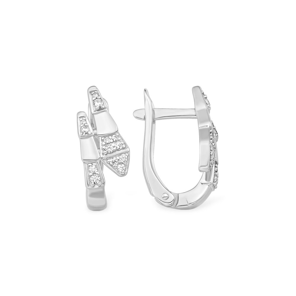 Серьги EFREMOV - Серебро 925, Фианит (арт. 12100113677-501)