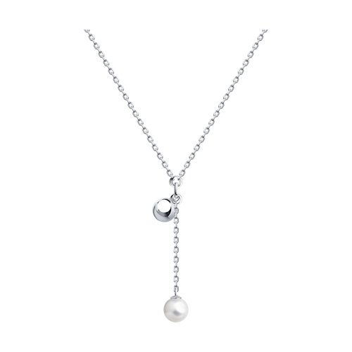 Колье SOKOLOV - Серебро 925, Жемчуг культивированный (арт. 94070515)