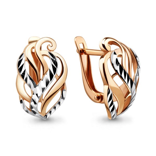 Серьги Аквамарин - Серебро 925 (арт. 33587.6)