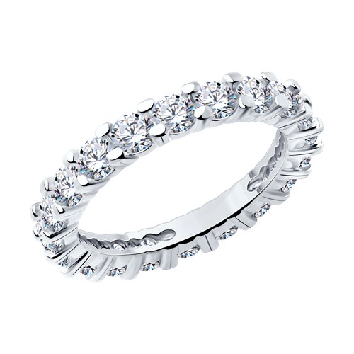 Кольцо SOKOLOV - Серебро 925, Фианит (арт. 94013850)