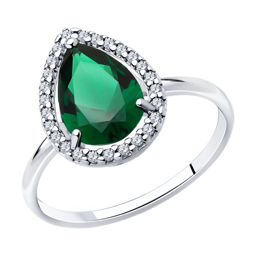 Кольцо SOKOLOV - Серебро 925, Фианит (арт. 94014202)