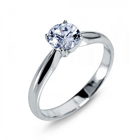 Кольцо Platinum Lab. - Платина 950, Бриллиант (арт. ПК-086-04)